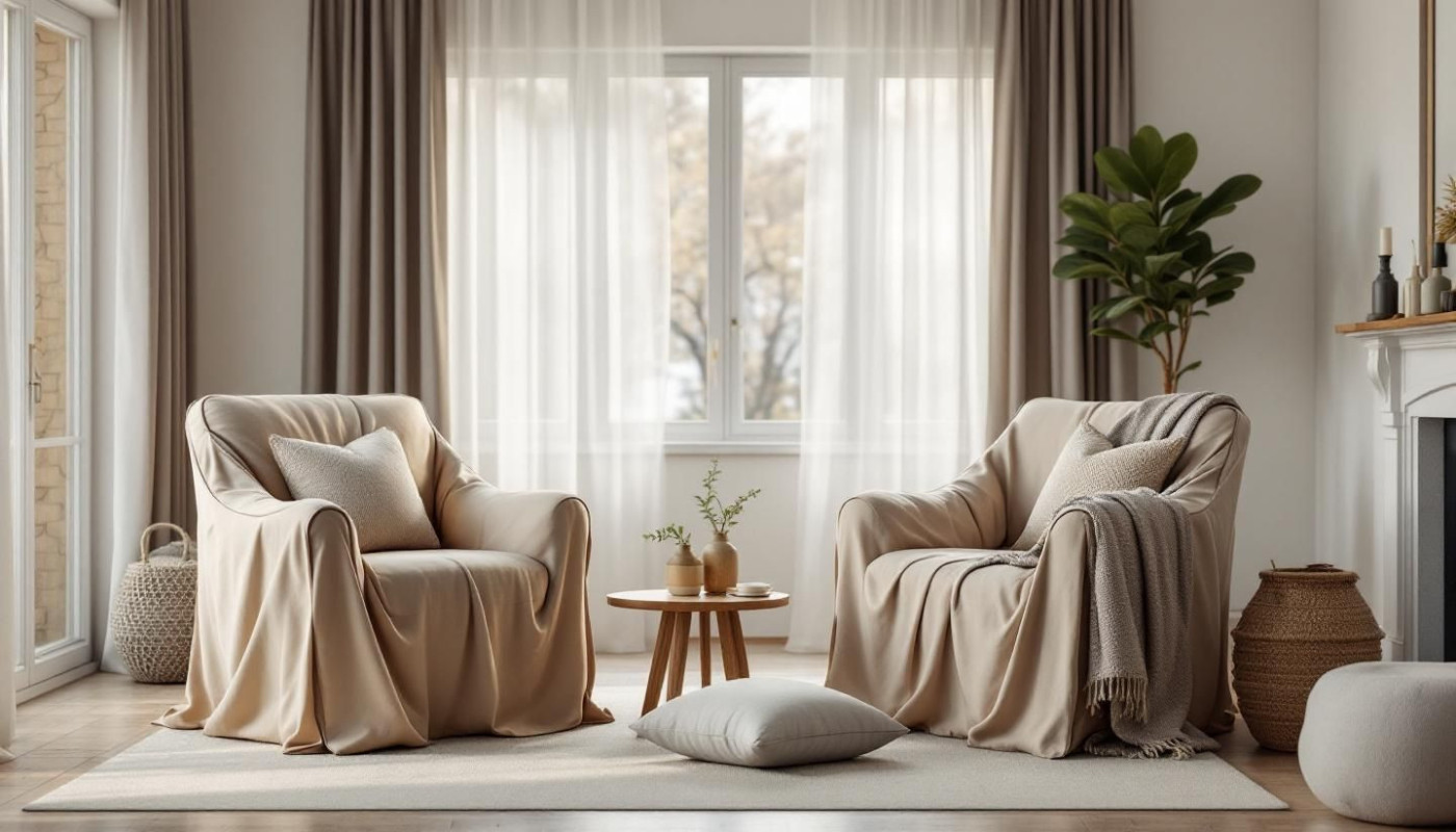 Hoe u uw woonkamer transformeert met veelzijdige stoelhoezen
